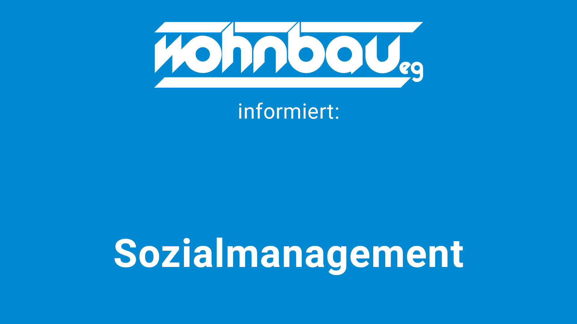 Thema Sozialmanagement